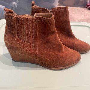 Franco Sarto Suede booties